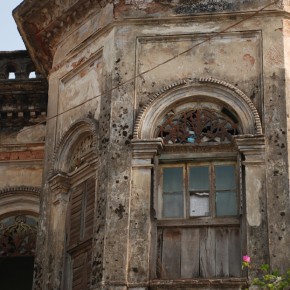 A crumbling mansion in Arminatola, the former home of Old Dhaka's Armenian community