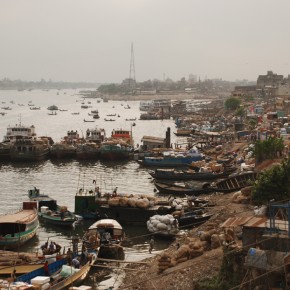 The Buriganga River, Bangladesh's talisman, as seen from the port of Saderghat