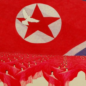 North Korean artist turns talents on repressive regime